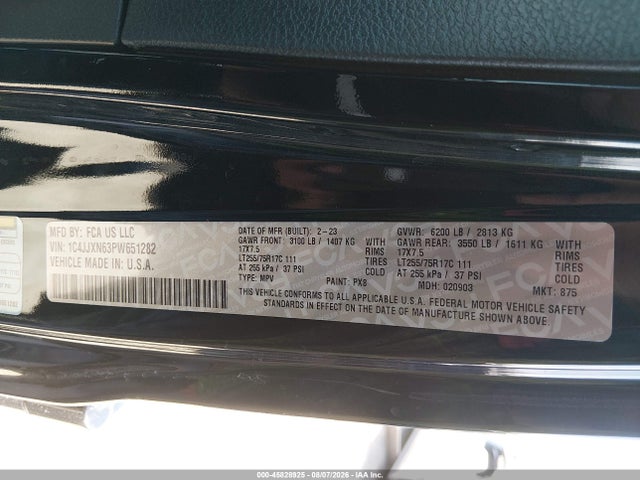 Продаж на аукціоні авто 2023 Jeep Wrangler 4xe 4x4, vin: 1C4JJXN63PW651282, номер лоту: 45828925