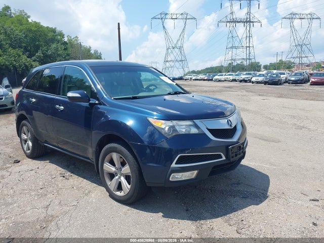 2013 Acura Mdx მანქანა იყიდება აუქციონზე, vin: 2HNYD2H24DH501431, აუქციონის ნომერი: 45828968