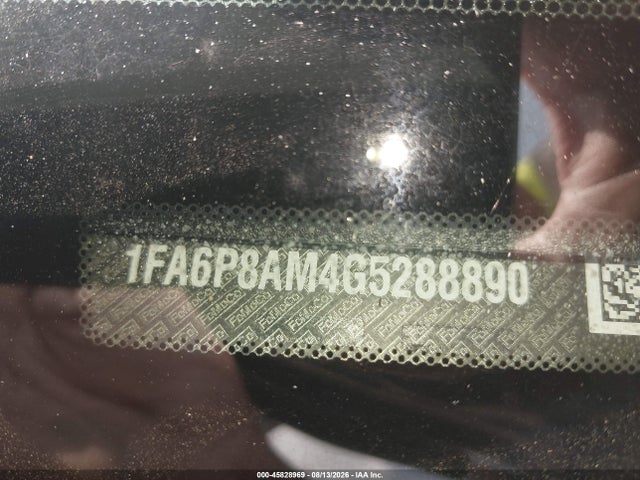 Продаж на аукціоні авто 2016 Ford Mustang V6, vin: 1FA6P8AM4G5288890, номер лоту: 45828969