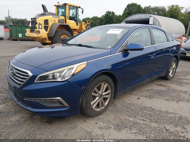 2015 Hyundai Sonata Se მანქანა იყიდება აუქციონზე, vin: 5NPE24AFXFH158724, აუქციონის ნომერი: 45829006