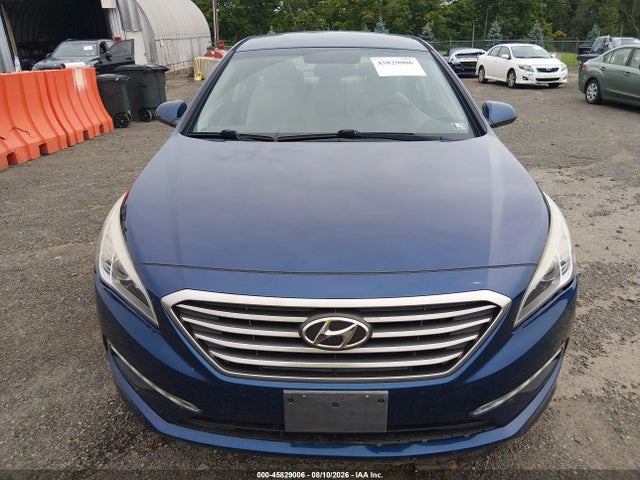2015 Hyundai Sonata Se მანქანა იყიდება აუქციონზე, vin: 5NPE24AFXFH158724, აუქციონის ნომერი: 45829006