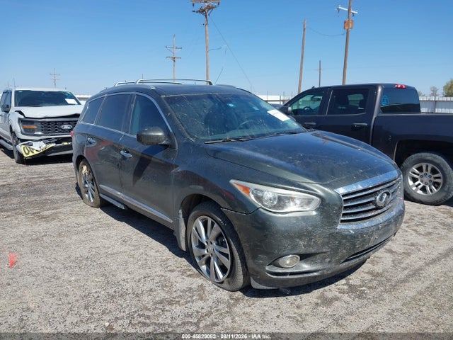 2013 Infiniti Jx35 მანქანა იყიდება აუქციონზე, vin: 5N1AL0MM6DC330430, აუქციონის ნომერი: 45829083