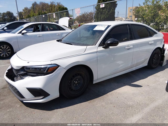45829140 :رقم المزاد ، 2HGFE2F52NH525835 vin ، 2022 Honda Civic Sport مزاد بيع