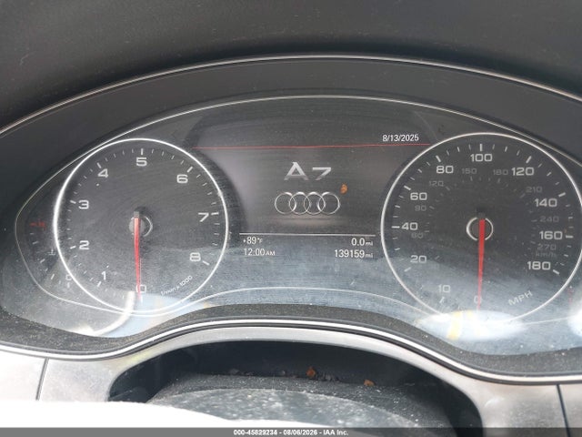 2012 Audi A7 3.0 Premium Plus მანქანა იყიდება აუქციონზე, vin: WAUYGAFCXCN145797, აუქციონის ნომერი: 45829234