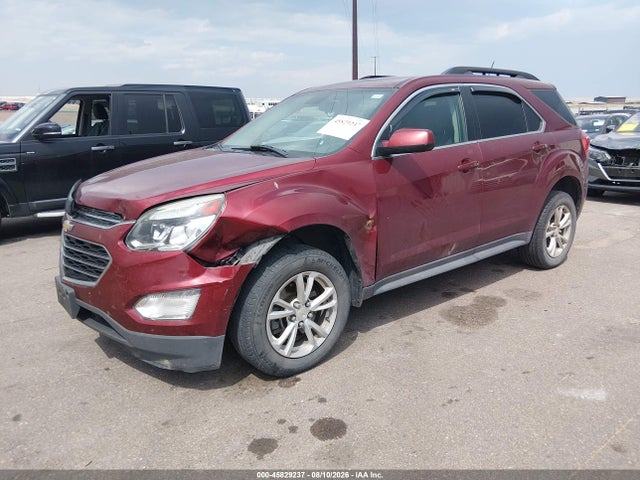 Aukcja sprzedaży 2016 Chevrolet Equinox Lt, vin: 2GNALCEK5G6304327, numer aukcji: 45829237