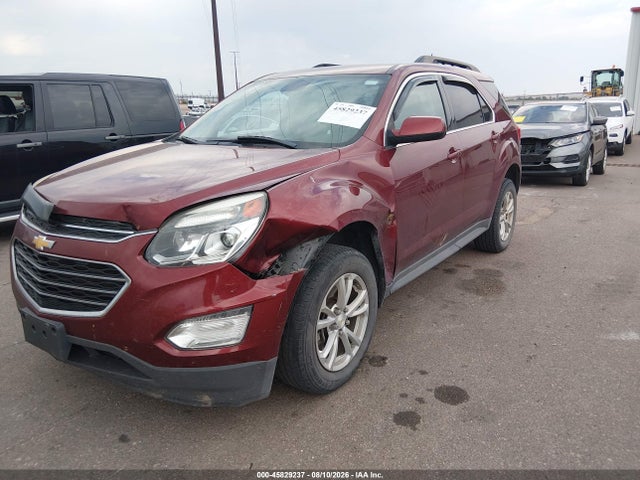 Aukcja sprzedaży 2016 Chevrolet Equinox Lt, vin: 2GNALCEK5G6304327, numer aukcji: 45829237