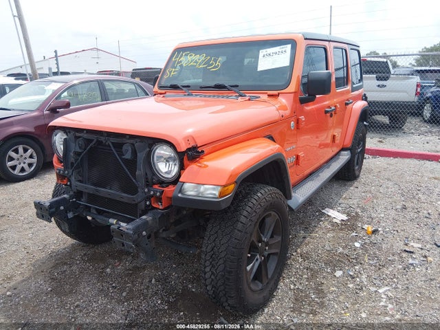 Продаж на аукціоні авто 2018 Jeep Wrangler Unlimited Sahara 4x4, vin: 1C4HJXEG8JW179594, номер лоту: 45829255