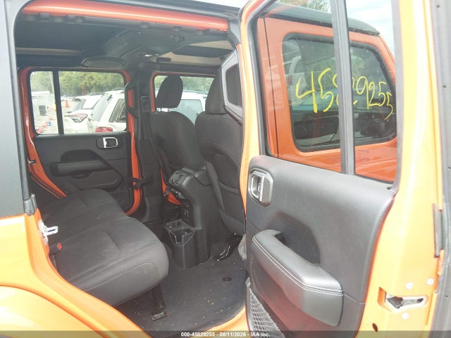 Продаж на аукціоні авто 2018 Jeep Wrangler Unlimited Sahara 4x4, vin: 1C4HJXEG8JW179594, номер лоту: 45829255