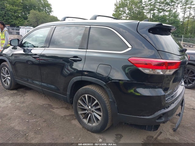 Продажа на аукционе авто 2019 Toyota Highlander Xle, vin: 5TDJZRFH8KS613026, номер лота: 45829333