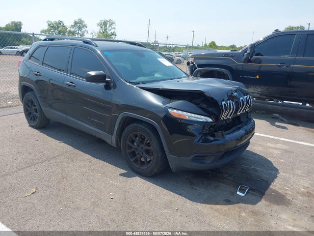 Продажа на аукционе авто 2016 Jeep Cherokee Sport, vin: 1C4PJLAB9GW274284, номер лота: 45829396