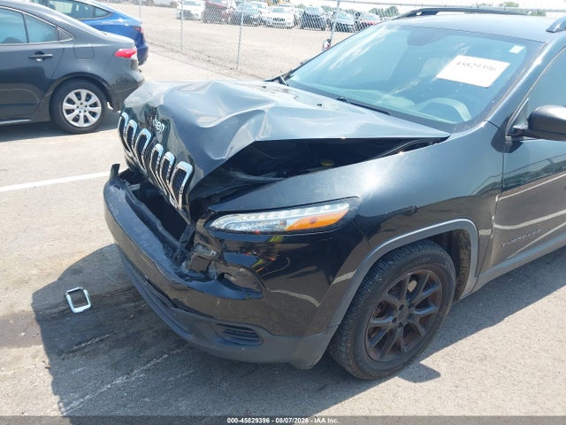 Продажа на аукционе авто 2016 Jeep Cherokee Sport, vin: 1C4PJLAB9GW274284, номер лота: 45829396