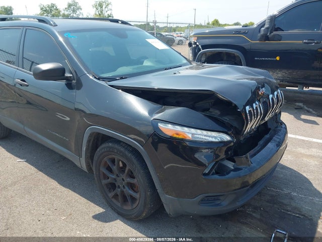 Продажа на аукционе авто 2016 Jeep Cherokee Sport, vin: 1C4PJLAB9GW274284, номер лота: 45829396
