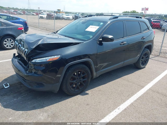 Продажа на аукционе авто 2016 Jeep Cherokee Sport, vin: 1C4PJLAB9GW274284, номер лота: 45829396