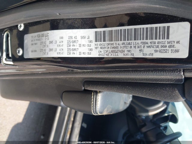 Продажа на аукционе авто 2016 Jeep Cherokee Sport, vin: 1C4PJLAB9GW274284, номер лота: 45829396