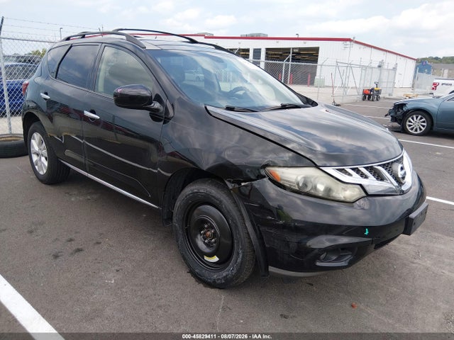 2014 Nissan Murano Sl მანქანა იყიდება აუქციონზე, vin: JN8AZ1MW5EW518385, აუქციონის ნომერი: 45829411