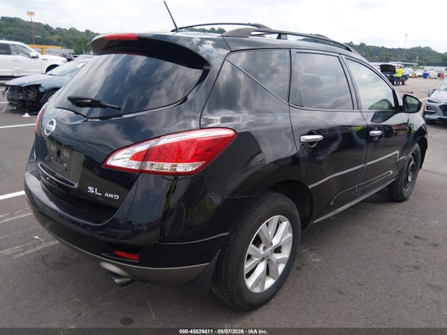 2014 Nissan Murano Sl მანქანა იყიდება აუქციონზე, vin: JN8AZ1MW5EW518385, აუქციონის ნომერი: 45829411
