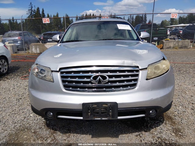 Aukcja sprzedaży 2007 Infiniti Fx35, vin: JNRAS08W27X200550, numer aukcji: 45829456