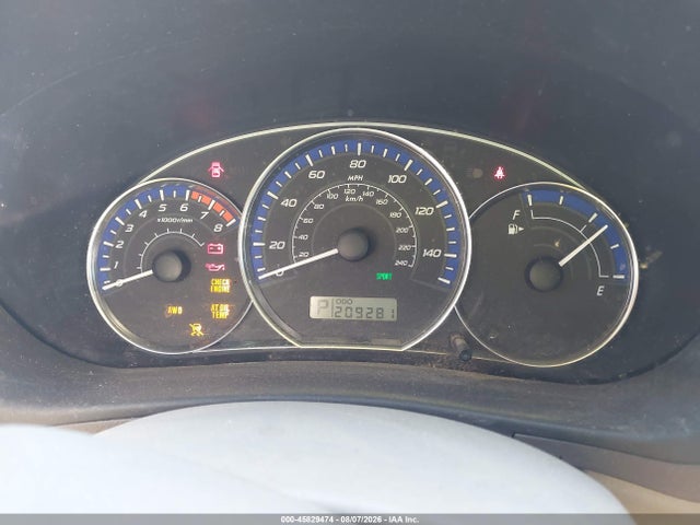 45829474 :رقم المزاد ، JF2SH6BC0AH764804 vin ، 2010 Subaru Forester 2.5x مزاد بيع