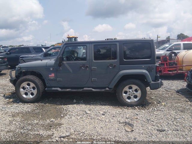 2015 Jeep Wrangler Unlimited Sahara მანქანა იყიდება აუქციონზე, vin: 1C4BJWEG9FL647048, აუქციონის ნომერი: 45829547