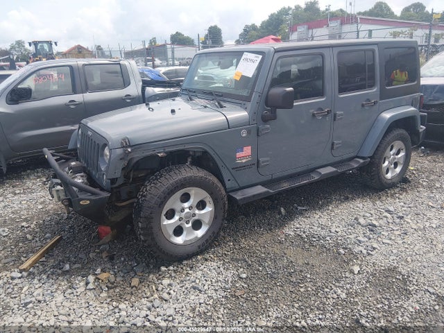 2015 Jeep Wrangler Unlimited Sahara მანქანა იყიდება აუქციონზე, vin: 1C4BJWEG9FL647048, აუქციონის ნომერი: 45829547