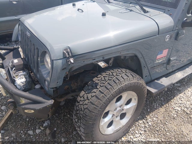 2015 Jeep Wrangler Unlimited Sahara მანქანა იყიდება აუქციონზე, vin: 1C4BJWEG9FL647048, აუქციონის ნომერი: 45829547