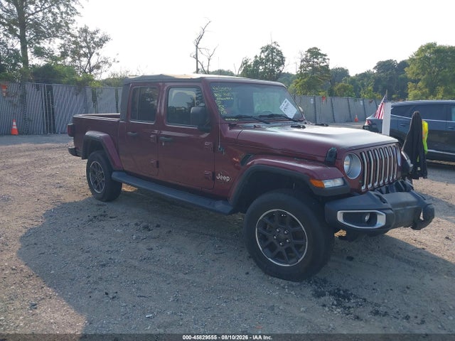 2021 Jeep Gladiator Overland 4x4 მანქანა იყიდება აუქციონზე, vin: 1C6HJTFG1ML545769, აუქციონის ნომერი: 45829555