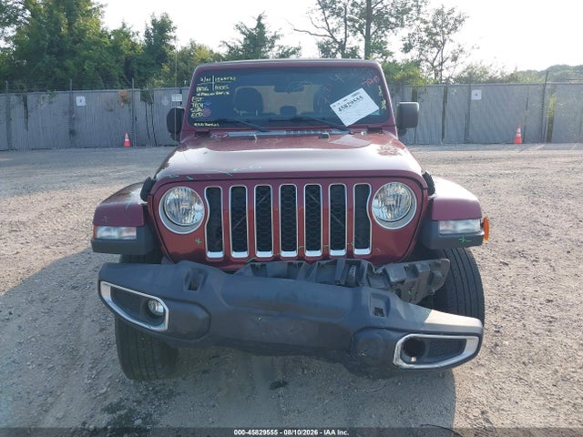 2021 Jeep Gladiator Overland 4x4 მანქანა იყიდება აუქციონზე, vin: 1C6HJTFG1ML545769, აუქციონის ნომერი: 45829555
