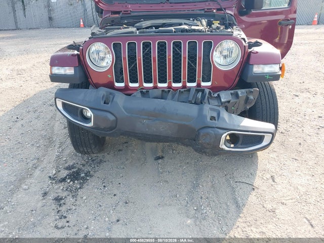 2021 Jeep Gladiator Overland 4x4 მანქანა იყიდება აუქციონზე, vin: 1C6HJTFG1ML545769, აუქციონის ნომერი: 45829555