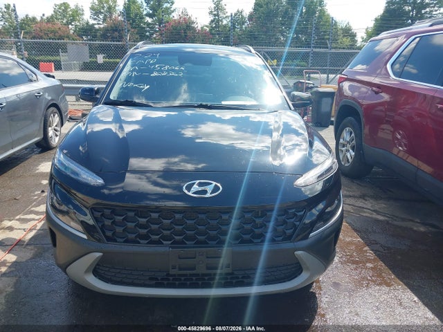 45829696 :رقم المزاد ، KM8K32AB9NU828362 vin ، 2022 Hyundai Kona Sel مزاد بيع
