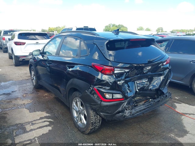 45829696 :رقم المزاد ، KM8K32AB9NU828362 vin ، 2022 Hyundai Kona Sel مزاد بيع
