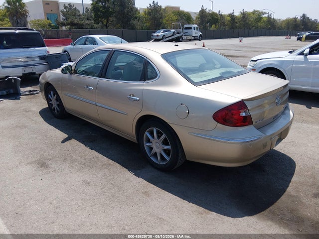 2005 Buick Lacrosse Cxs მანქანა იყიდება აუქციონზე, vin: 2G4WE537951207351, აუქციონის ნომერი: 45829730