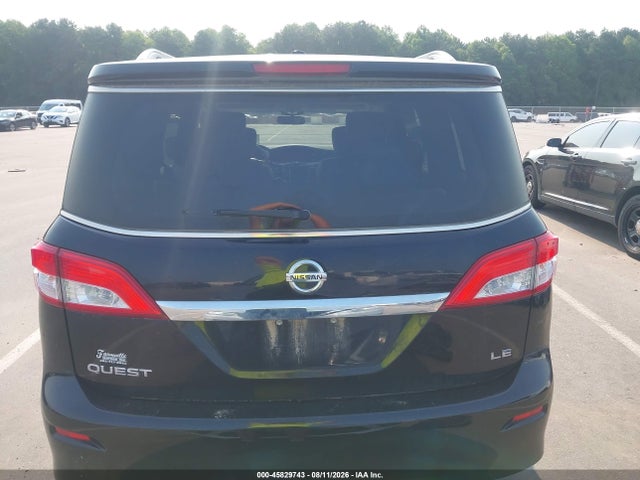 Auction sale of the 2014 Nissan Quest Le, vin: JN8AE2KP2E9105271, lot number: 45829743
