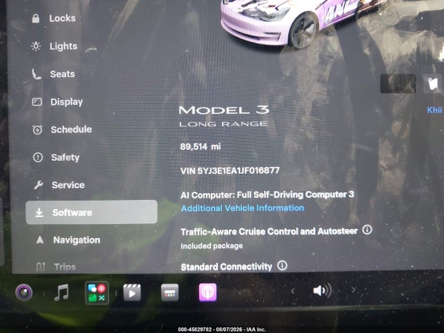 Tesla Model 3 Long Range/mid Range 2018 5YJ3E1EA1JF016877 Image 7