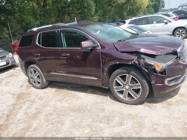 Продажа на аукционе авто 2018 Gmc Acadia Denali, vin: 1GKKNPLS9JZ120378, номер лота: 45829787