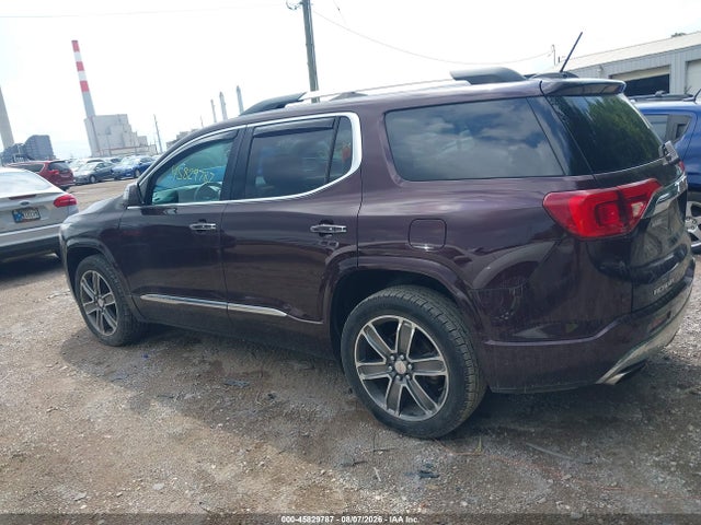 Продажа на аукционе авто 2018 Gmc Acadia Denali, vin: 1GKKNPLS9JZ120378, номер лота: 45829787