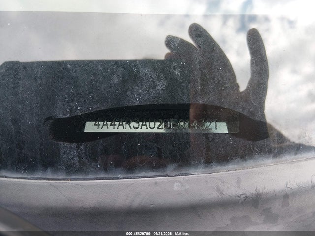2013 Mitsubishi Outlander Sport Es მანქანა იყიდება აუქციონზე, vin: 4A4AR3AU2DE014321, აუქციონის ნომერი: 45829799