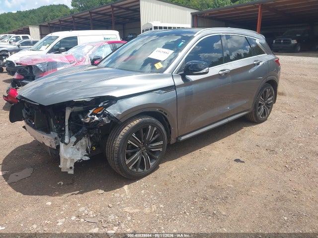 45829884 :رقم المزاد ، 3PCAJ5BA7MF118638 vin ، 2021 Infiniti Qx50 Luxe مزاد بيع