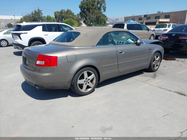 Продаж на аукціоні авто 2004 Audi A4 3.0, vin: WAUDT48H44K023542, номер лоту: 45830008