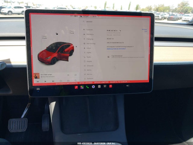 Aukcja sprzedaży 2021 Tesla Model Y Long Range Dual Motor All-wheel Drive, vin: 5YJYGDEE1MF232379, numer aukcji: 45830020