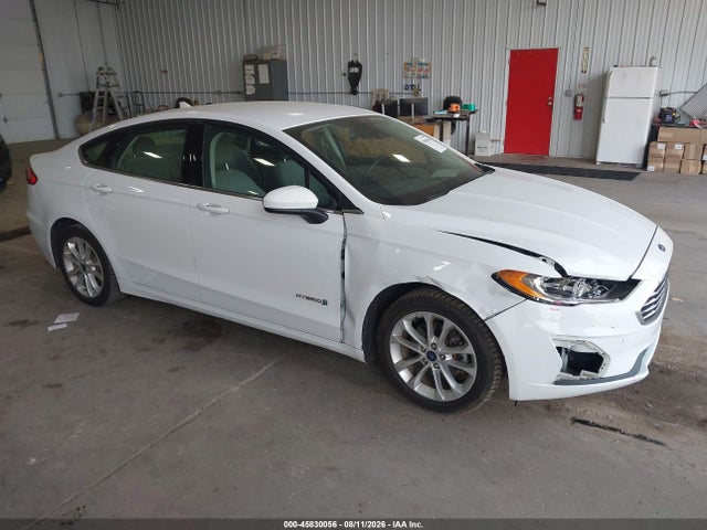 45830056 :رقم المزاد ، 3FA6P0LU8KR189803 vin ، 2019 Ford Fusion Hybrid Se مزاد بيع