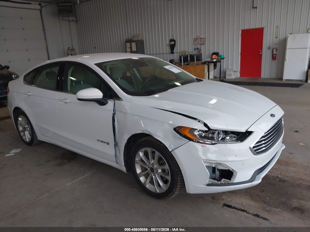 45830056 :رقم المزاد ، 3FA6P0LU8KR189803 vin ، 2019 Ford Fusion Hybrid Se مزاد بيع