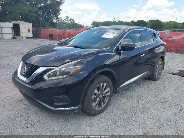 45830162 :رقم المزاد ، 5N1AZ2MG1JN142712 vin ، 2018 Nissan Murano S مزاد بيع