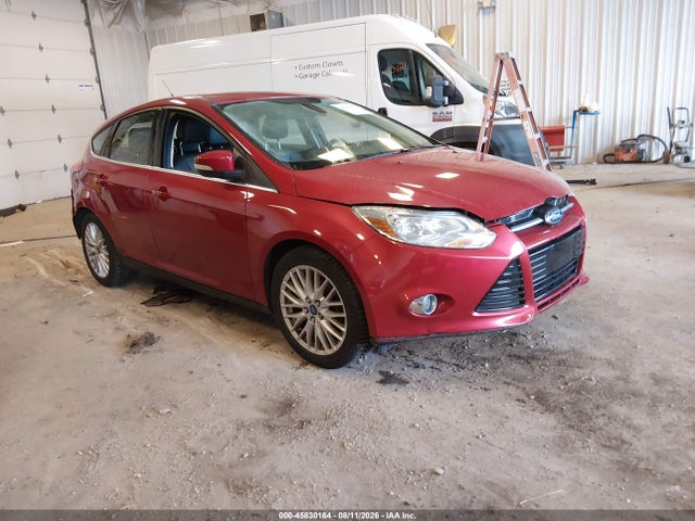 45830164 :رقم المزاد ، 1FAHP3M27CL284070 vin ، 2012 Ford Focus Sel مزاد بيع