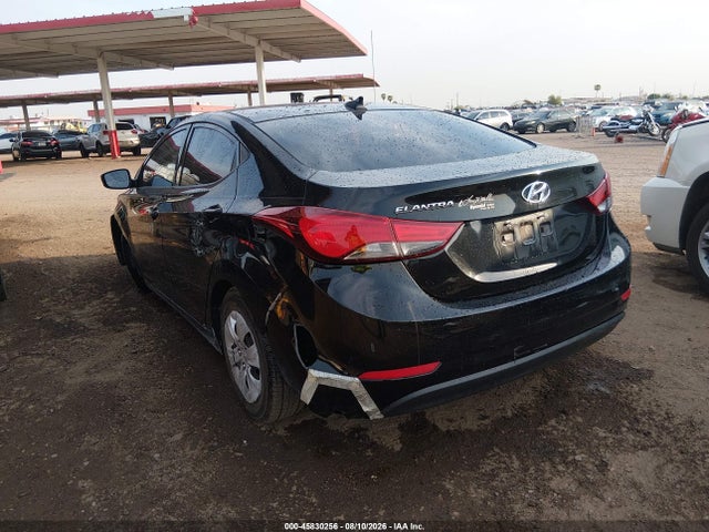 5NPDH4AE9GH706439 Hyundai ELANTRA SE