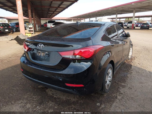 5NPDH4AE9GH706439 Hyundai ELANTRA SE
