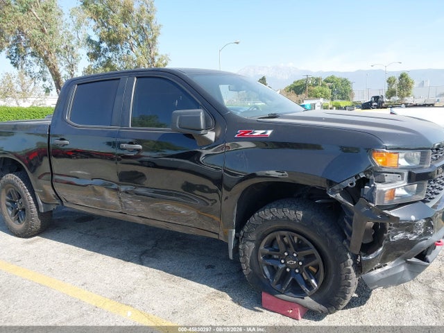 Auction sale of the 2019 Chevrolet Silverado 1500 Custom Trail Boss, vin: 1GCPYCEF9KZ329235, lot number: 45830297