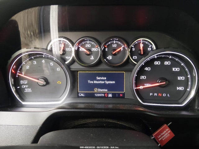 Продажа на аукционе авто 2019 Chevrolet Silverado 1500 Lt Trail Boss, vin: 3GCPYFED0KG143888, номер лота: 45830338