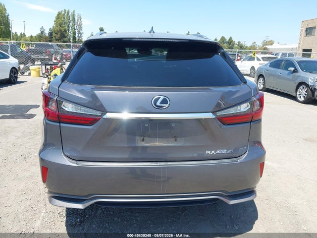Aukcja sprzedaży 2016 Lexus Rx 450h, vin: 2T2BGMCA5GC006002, numer aukcji: 45830348