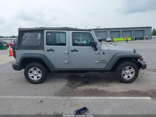 2015 Jeep Wrangler Unlimited Sport მანქანა იყიდება აუქციონზე, vin: 1C4BJWDG1FL760963, აუქციონის ნომერი: 45830349