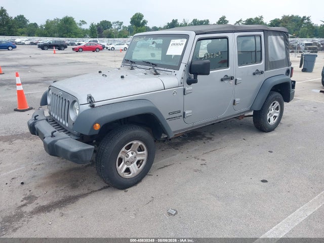 2015 Jeep Wrangler Unlimited Sport მანქანა იყიდება აუქციონზე, vin: 1C4BJWDG1FL760963, აუქციონის ნომერი: 45830349